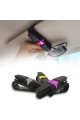 araç i̇çi güneşliğe takılan 2'li gözlük,kart,para takmalık aparat, af67yt0067-47598, oto bakım, temizlik ve aksesuar, Buffer