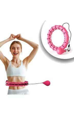 Ayarlanabilir Zayıflatıcı Hulahop Bel ve Karın Bölgesi İçin İnceltici Fitness Aleti Spor Çemberi