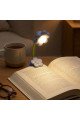 ayçiçeği model mandallı led kitap okuma lambası – kıvrılabilir esnek gövdeli, taşınabilir gece lambası & masaüstü okuma işığı, ax05yt0005-74340, elektrik malzemeleri, Buffer