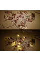 bakır renkli led işıklı fotoğraf asma işık süsleme mandalları, 0731698634405, elektrik malzemeleri, Quilling Seti