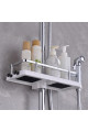 banyo direğine asılabilir köşelik şampuanlık sabunluk çift askılı düzenleyici raf paslanmaz, 99223810516, ev bakım ve temizlik, Quilling Seti