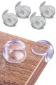 bebek çocuk yumuşak ve esnek dairesel şeffaf yapışkanlı güvenlik köşe koruyucu (4 adet), 48359024495099098, bebek ürünleri ve aksesuarları, Quilling Seti