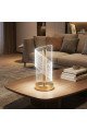 çapraz kavisli kristal simli led masa lambası – gold gövdeli, dokunmatik, 3 kademe işık ayarlı şarjlı dekoratif lamba, f32425-df32427920, aydınlatma ürünleri, Buffer