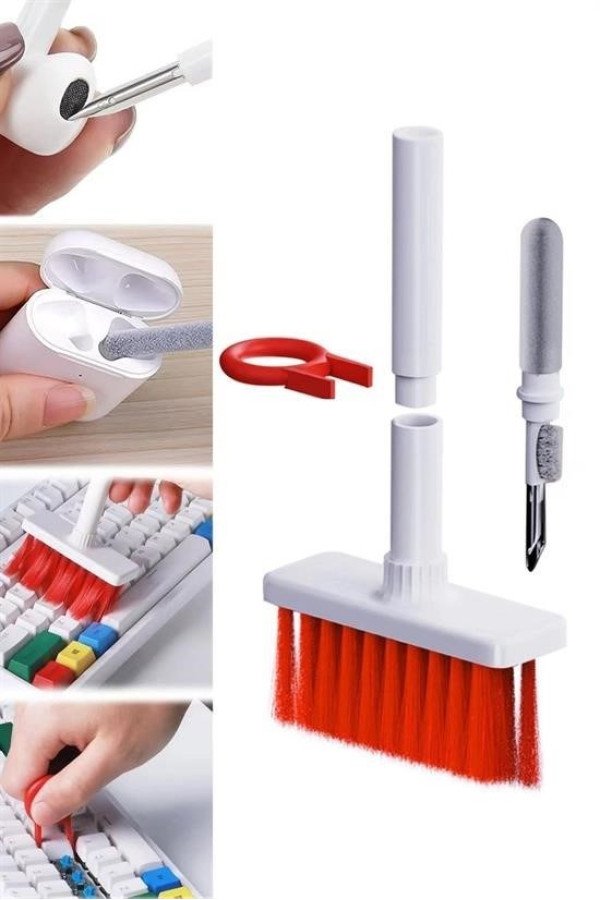 Çok Amaçlı Kırmızı Hassas Fırça Başlıklı Bilgisayar Laptop Temizleme Fırçası, AT91YT0091-29424 çok amaçlı kırmızı hassas fırça başlıklı bilgisayar laptop temizleme fırçası, at91yt0091-29424, hırdavat ürünleri, Buffer
