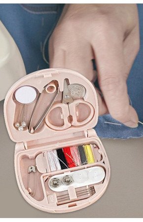 Çok Fonksiyonlu Mini Çanta Boy Seyahat Tipi Dikiş Seti