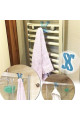 hang it pratik kolay taşımabilir havlupan 2 kancalı banyo askısı, 0lkm537015109, hırdavat ürünleri, Quilling Seti