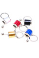 buffer® hareketli araba vites anahtarlık altı hız manuel vites dişli shifter topuzu metal anahtarlık, 9088796907605drvs1, hırdavat ürünleri, Buffer
