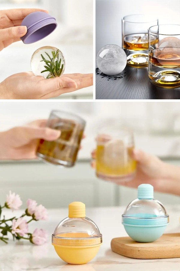 hunili altı silikon kolay çıkabilen büyük boy küre buzluk, af10yt0010-72656, mutfak ürünleri, Buffer