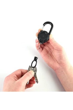 Kampçı Karabina Askı Aparatı – Anahtarlık, Çanta Klipsi ve Outdoor Ekipman Tutucu