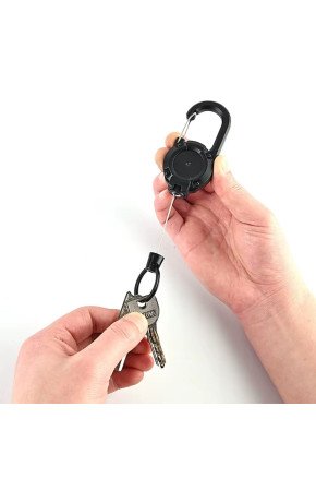 Kampçı Karabina Askı Aparatı – Anahtarlık, Çanta Klipsi ve Outdoor Ekipman Tutucu