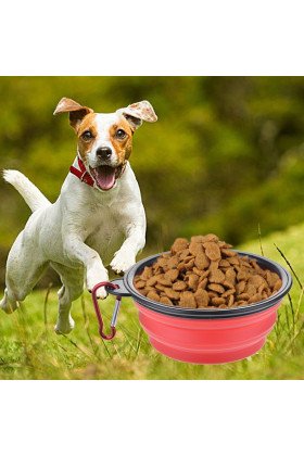 Katlanabilir Kedi Köpek Mama ve Su Kabı Köpek Oyuncağı