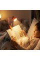 lale model mandallı led kitap okuma lambası – kıvrılabilir esnek gövdeli, taşınabilir gece lambası & masaüstü okuma işığı, ax03yt0003-47574, elektrik malzemeleri, Buffer