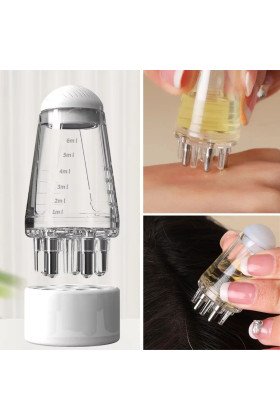 Mini Saç Derisi ve Cilt Bakım Serum Aplikatörü Saç Serum Şişesi