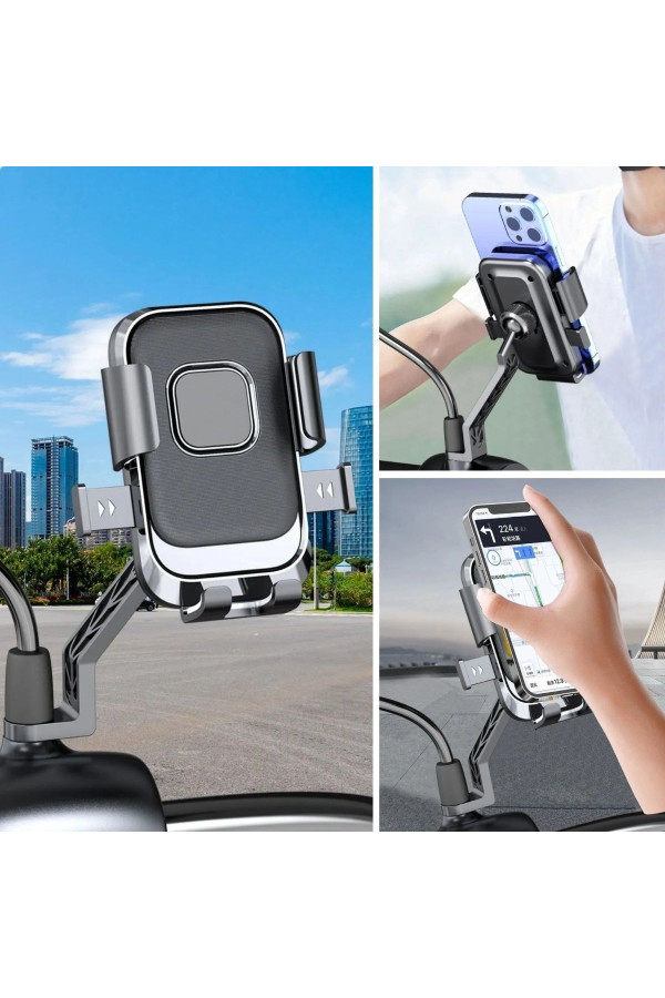 motor,motosiklet,bisiklet ,scooter i̇çin 360 derece dönebilen dikiz aynası versiyonu telefon tutucu aparat, hs1998289368, oto bakım, temizlik ve aksesuar, Quilling Seti