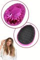 neon pembe düzleştirici tarak geniş aralıklı her saç tipine uygun fırçalı saç düzleştirici tarak, 0731698664198, toka, Quilling Seti