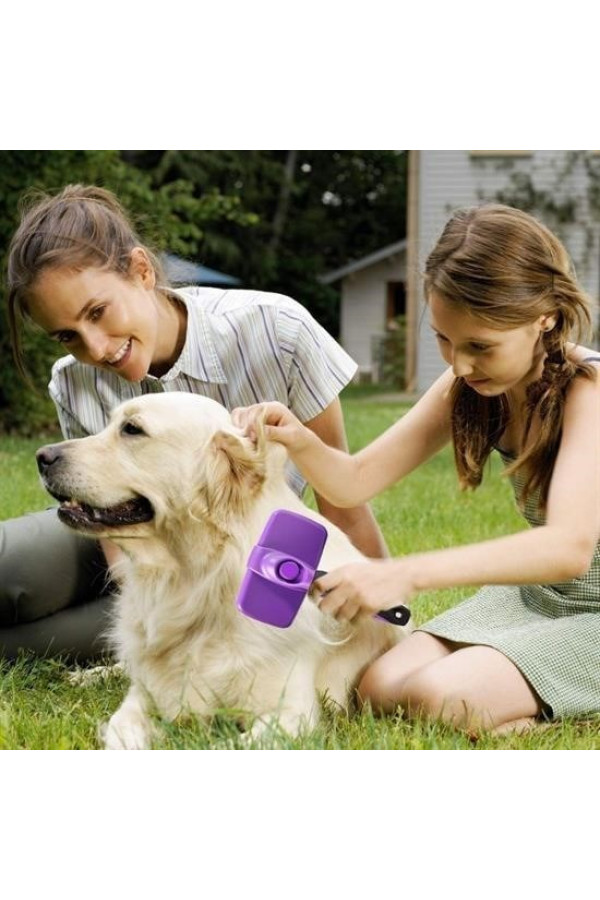 otomatik temizlenebilen tuşlu pratik kedi köpek tüy toplama fırçası, 8683270835248, evcil hayvan ürünleri, Quilling Seti