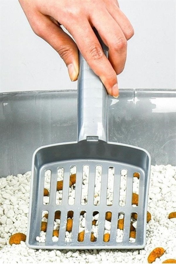 plastik evcil hayvan kedi kumu temizleme eleme küreği, 8683270834777, kedi ürünleri, Quilling Seti