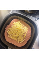 renkli isıya dayanıklı yıkanılabilir silikon fırın  airfryer kare model pişirme matı 20 cm, 8684003000049, mutfak ürünleri, Quilling Seti