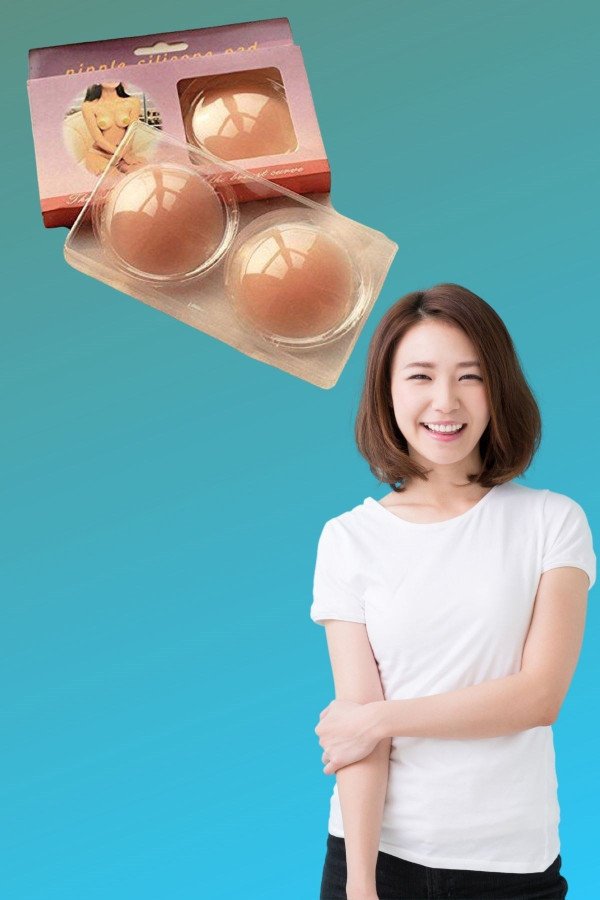 Silikon Göğüs Ucu Kapatıcı Gizleyici Bant Aparat Nipple Pad, V92YT3067-17537 silikon göğüs ucu kapatıcı gizleyici bant aparat nipple pad, v92yt3067-17537, giyim ve aksesuar, Buffer