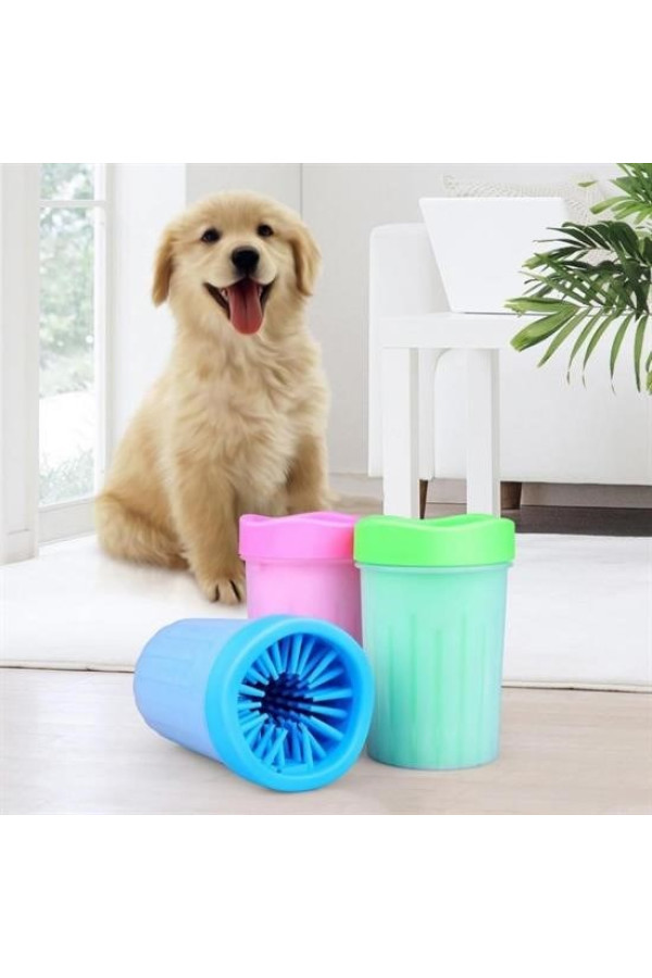 silikon jel fırçalı kedi köpek pati ayak temizleme kovası büyük, 0731698630148, evcil hayvan ürünleri, Quilling Seti