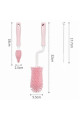 silikon uçlu ekstra yumuşak kıllı sağlam kavanoz bardak  şişe ve biberon temizleme fırçası, alife-brkd-73923-000004109, mutfak ürünleri, Quilling Malzemeleri