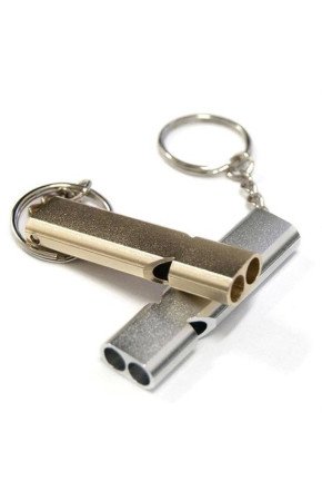 SOS Acil İmdat Düdüğü Alüminyum Islık Anahtarlık Kamp Yürüyüş Aksesuar Araçları