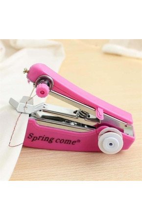 Spring Come Mini Kolay Seyehat ve Ev Tipi El Dikiş Dikme Makinası