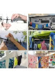 taşınabilir seyahat çamaşır i̇pi 12 mandallı klipsli lastikli çamaşır mandalları, arv12093, ev ve yaşam, Quilling Seti