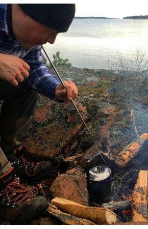 Teleskopik Ateş Başlatıcı Outdoor Üfleme Borusu 63 Cm