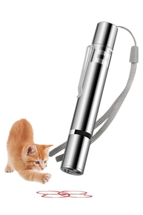 buffer® usb i̇le şarj edilebilen 3in 1 kırmızı işık +beyaz led meşale işık + uv el feneri kedi lazeri, ezp9216608928, kedi ürünleri, Quilling Seti