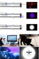 buffer® usb i̇le şarj edilebilen 3in 1 kırmızı işık +beyaz led meşale işık + uv el feneri kedi lazeri, ezp9216608928, kedi ürünleri, Quilling Seti