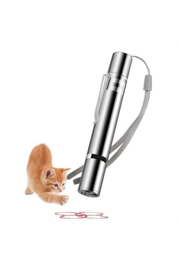 Usb İle Şarj Edilebilen 3In 1 Kırmızı Işık +Beyaz Led Meşale Işık + Uv El Feneri Kedi Lazeri, AT44YT0044-38811 usb i̇le şarj edilebilen 3in 1 kırmızı işık +beyaz led meşale işık + uv el feneri kedi lazeri, at44yt0044-38811, evcil hayvan ürünleri, Buffer