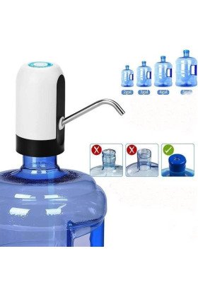 Usb ile Şarj Edilebilir Elektrikli  Otomatik Damacana Su Pompası