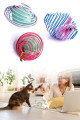 yaylı metal fareli kafes kedi oyun topu sıçrayan spiral kedi topu, lvr1y8684003011601, kedi ürünleri, Quilling Seti