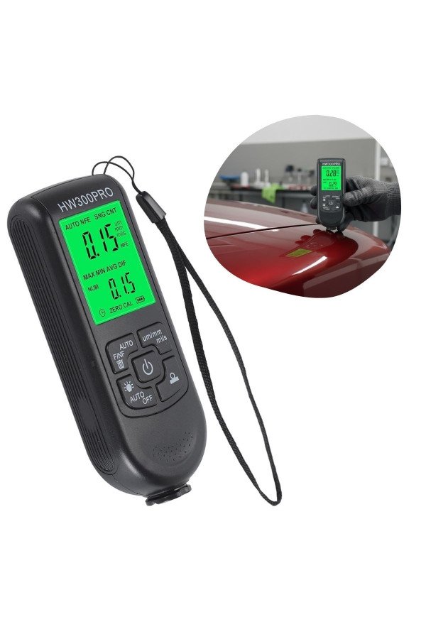 Yüksek Hassasiyetli Dijital Boya Kalınlık Ölçer – Araç Kaporta ve Endüstriyel Yüzeyler için Yüzey Ölçüm Cihazı, AG21YT0021-43334 yüksek hassasiyetli dijital boya kalınlık ölçer – araç kaporta ve endüstriyel yüzeyler için yüzey ölçüm cihazı, ag21yt0021-43334, oto bakım, temizlik ve aksesuar, Buffer