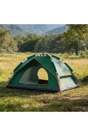 6 Kişilik Otomatik Kamp Çadırı – Çift Katmanlı, Suya Dayanıklı, Hızlı Kurulum Outdoor Aile ve Doğa Çadırı 200x250x150 cm
