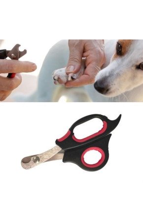 Büyük Irk Köpek Kedi Çelik Uçlu Evcil Hayvan Tırnak Makası Pati Bakım Aleti Ergonomik Kaymaz