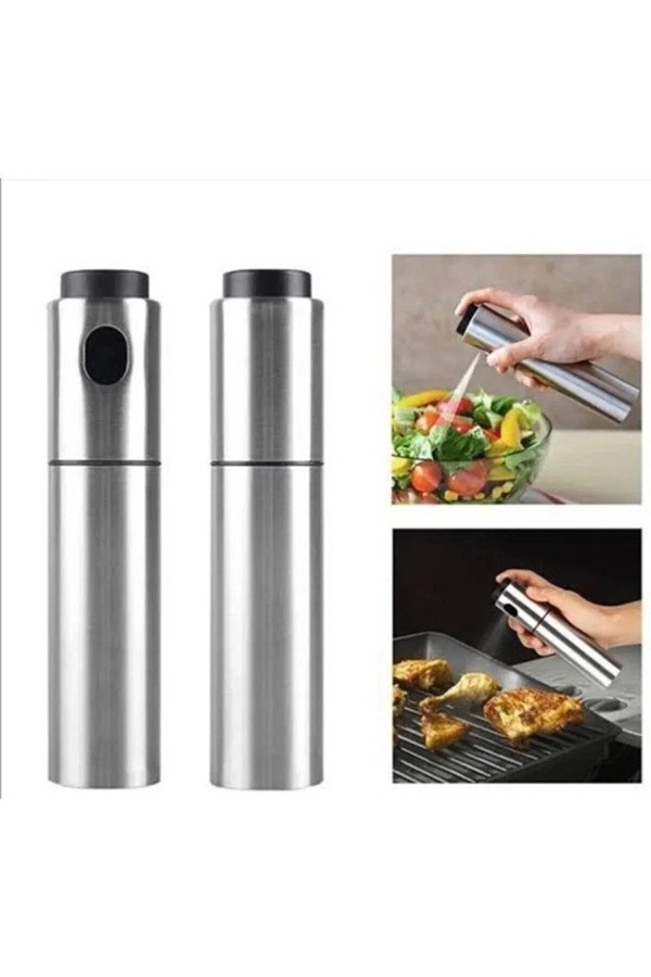 Paslanmaz Çelik Gövdeli Spray Yağlık - Zeytinyağ/sirke Püskürtücü, 87845643234566 paslanmaz çelik gövdeli spray yağlık - zeytinyağ/sirke püskürtücü, 87845643234566, mutfak ürünleri, Buffer